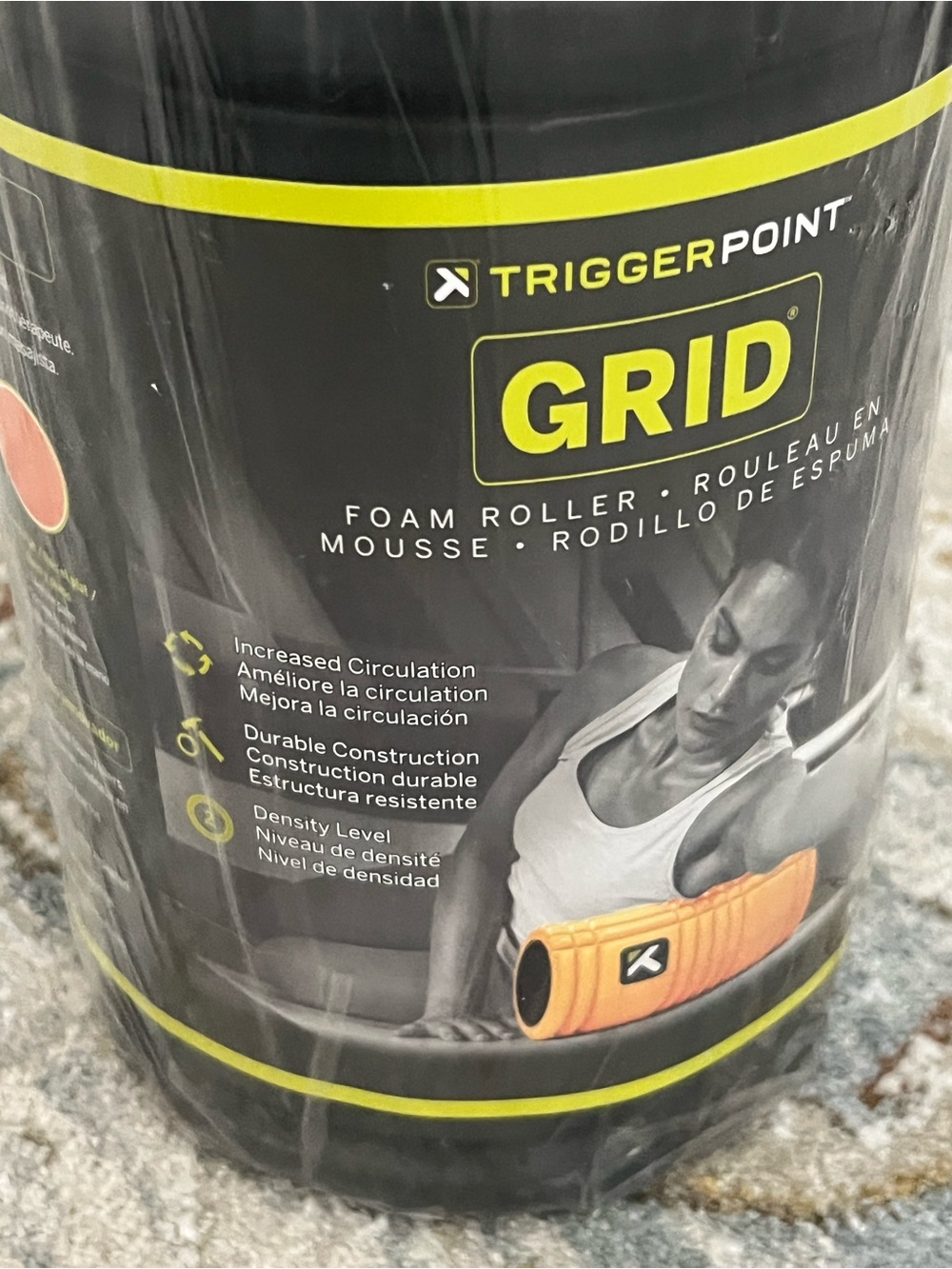 TriggerPoint GRID Foam Roller - Orange/Black